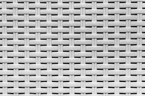 White seamless texture basket background, abstract geometric pattern - Photo, Image
