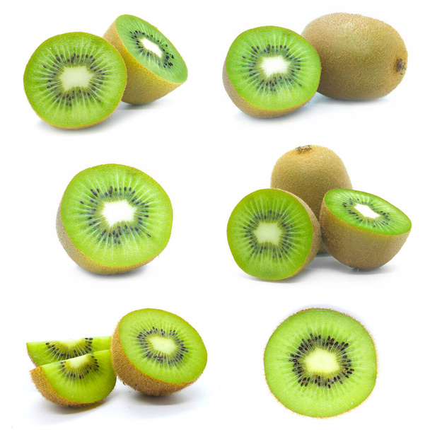 Ківі фрукти ізольовані на білому тлі
 - Фото, зображення