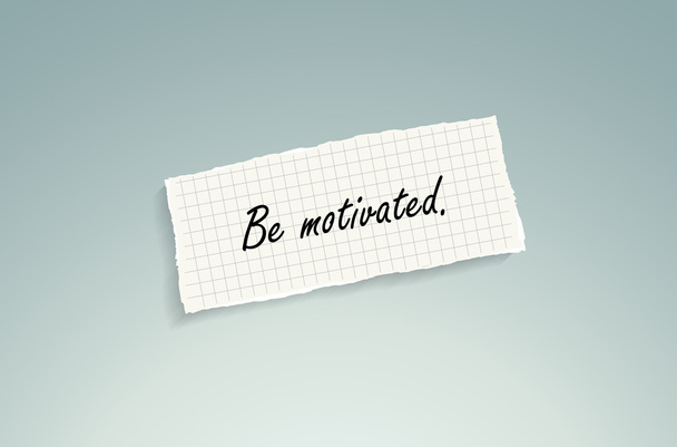 Be motivated - Vector, Image