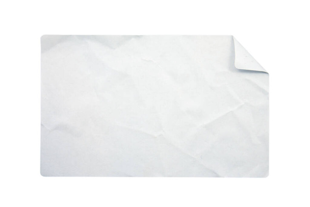 Matricák címke izolált fehér alapon - Fotó, kép