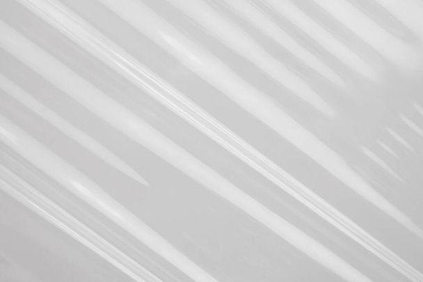 Bianco pellicola di plastica avvolgere texture sfondo - Foto, immagini