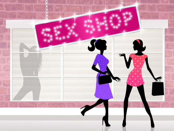 Sex shop - Foto, imagen