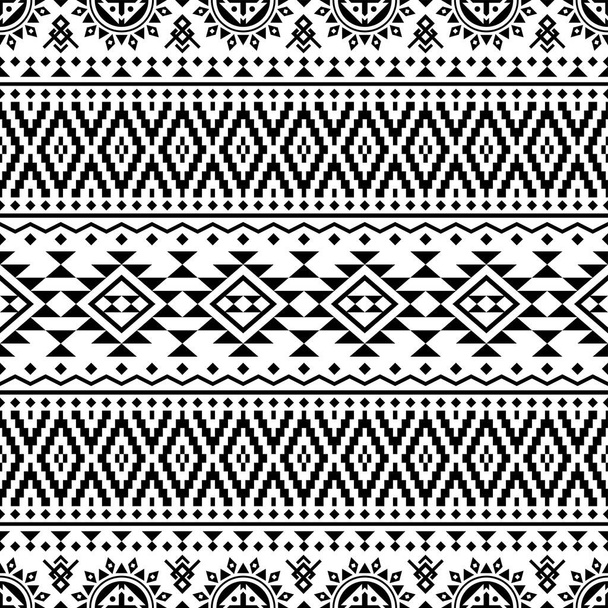 Senza soluzione di continuità Aztec Pattern texture sfondo - Vettoriali, immagini