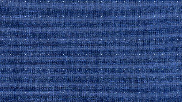 blue textured fabric with dots - Photo, Image