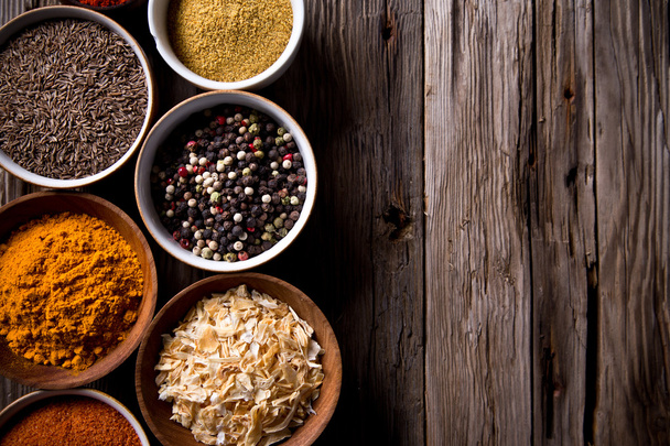 Assorted spices - Foto, afbeelding