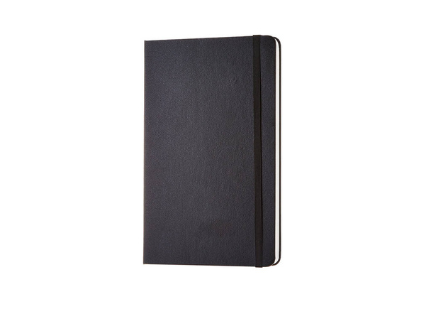 μαύρο ημερολόγιο σημειώσεις κάλυψης - Φωτογραφία, εικόνα