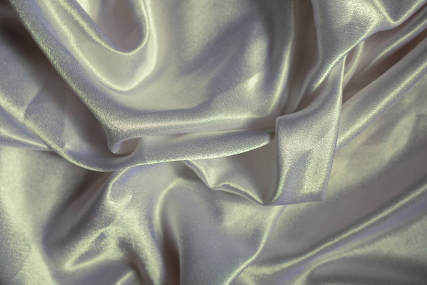 White fabric smooth texture surface background - Photo, Image