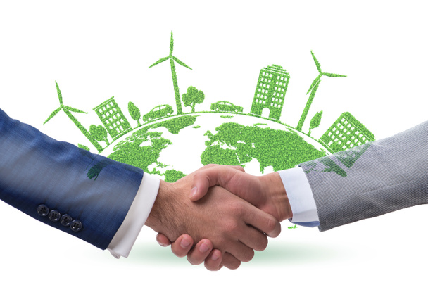 Σχέδιο συμφωνίας του Παρισιού για την οικολογία και το περιβάλλον - Φωτογραφία, εικόνα