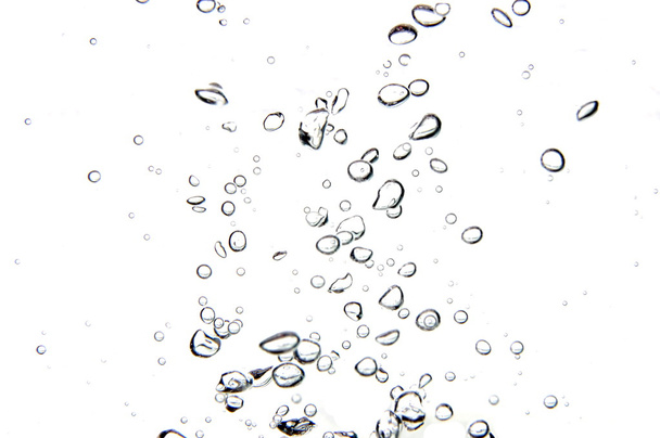 Burbujas de aire en agua - Foto, Imagen