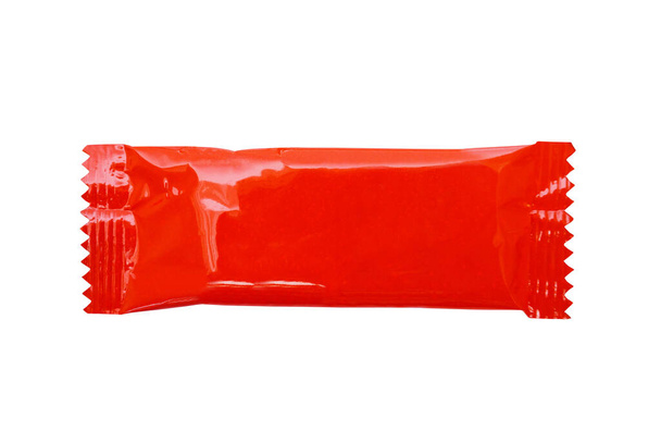 συσκευασία φακελίσκου με σάλτσα ντομάτας ή τσίλι - Φωτογραφία, εικόνα