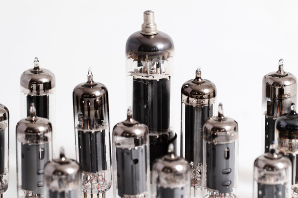 Glass vacuum radio tubes - Photo, image