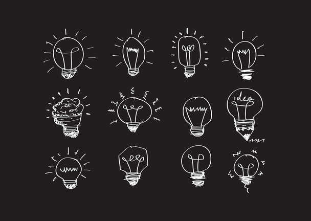 電球のベクトル イラストのアイデア - ベクター画像