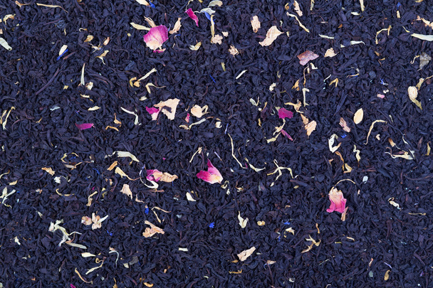 Floral black tea - Foto, Bild