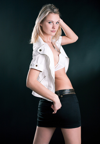 Portrait of a beautiful young blonde - Fotografie, Obrázek