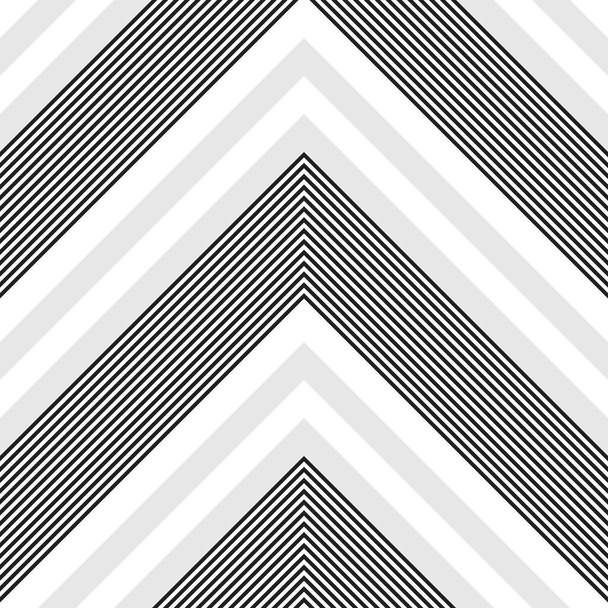 Fondo sin costuras rayado diagonal Chevron blanco y negro adecuado para textiles de moda, gráficos
 - Vector, Imagen