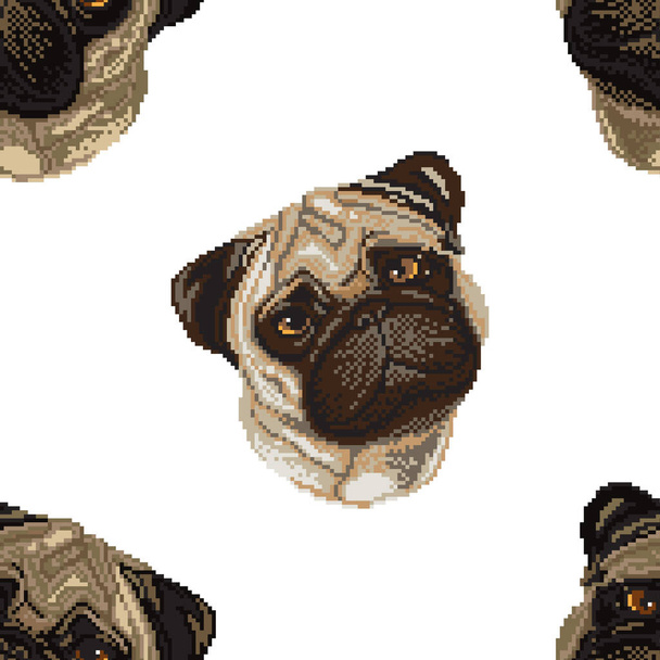 vector ilustración de perro mascota  - Vector, imagen