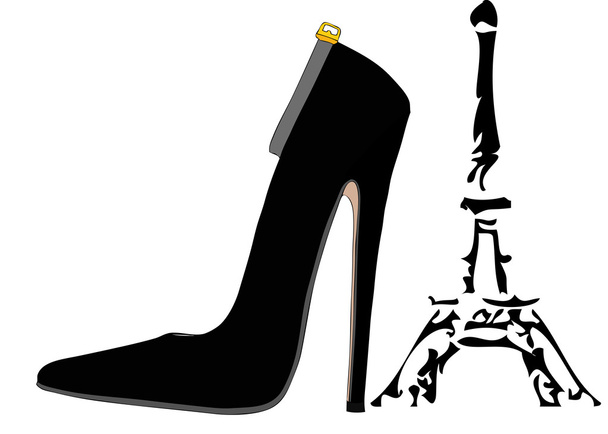 The shoes of Paris - Vector, Image