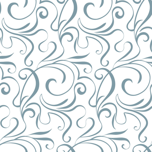 Seamless Floral Pattern on white background - Вектор, зображення