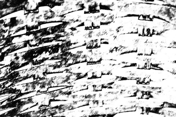 Fondo grunge abstracto. Textura monocromática. Imagen que incluye el efecto de los tonos blanco y negro. - Foto, imagen
