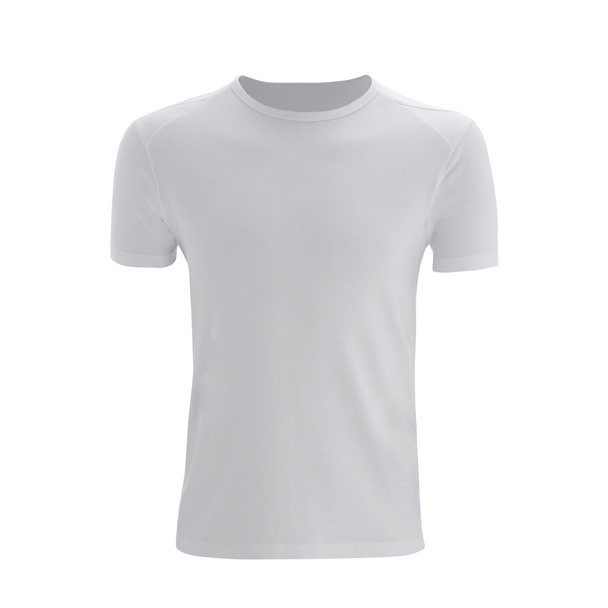 Unisex T-shirt template (isolated on white, clipping path) - Φωτογραφία, εικόνα