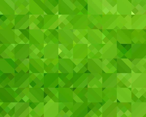 soyut yeşil üçgen arka plan - Vektör, Görsel