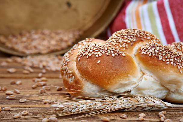 パン & 小麦 - 写真・画像