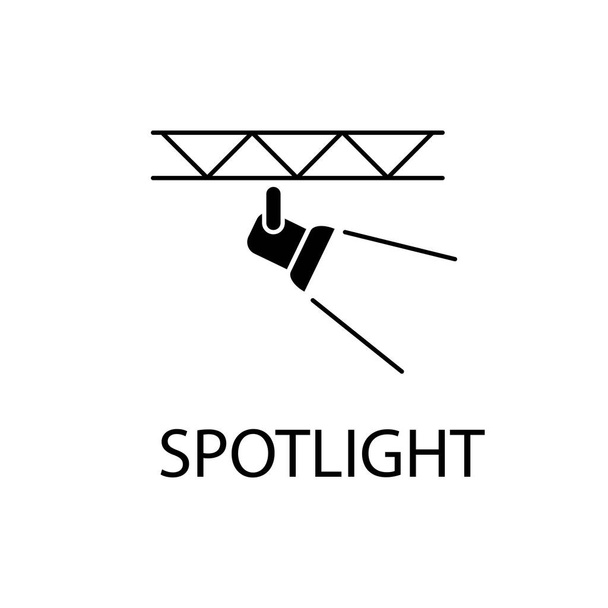 Ilustracja Wektorowa grafika ikony światła jupiterów - Wektor, obraz