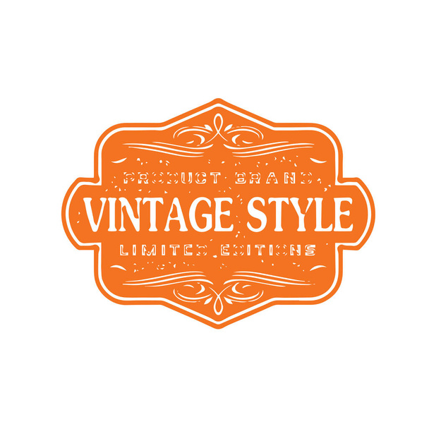 distintivo vintage e retrò Set vettoriale collezione Label design - Vettoriali, immagini