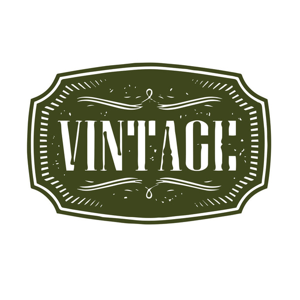 vintage and retro badge Label design collection vector Set - Vektor, obrázek