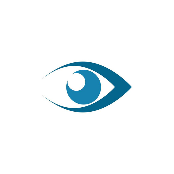 Modelo do vetor do logotipo do cuidado do olho - Vetor, Imagem