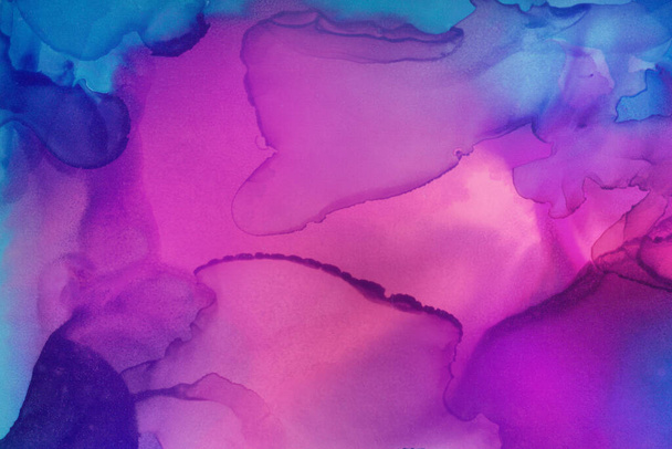 vivid liquid ink, digital wallpaper - Photo, Image