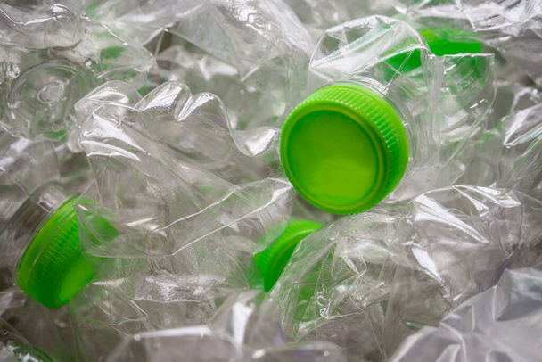 plastové láhve recyklovat pozadí koncept - Fotografie, Obrázek