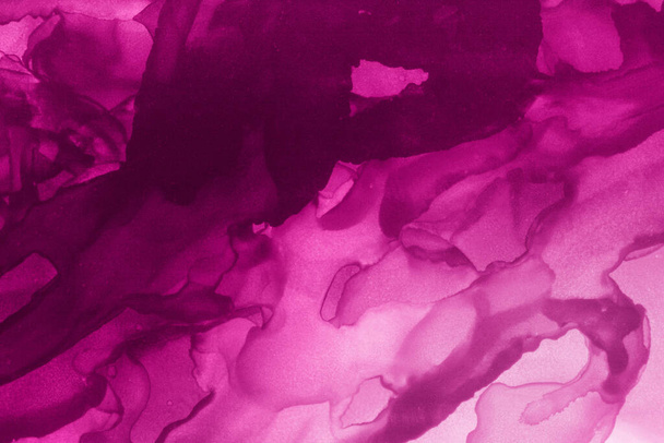 encre liquide rose, papier peint numérique - Photo, image