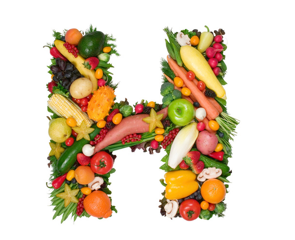 alfabet van gezondheid - Foto, afbeelding