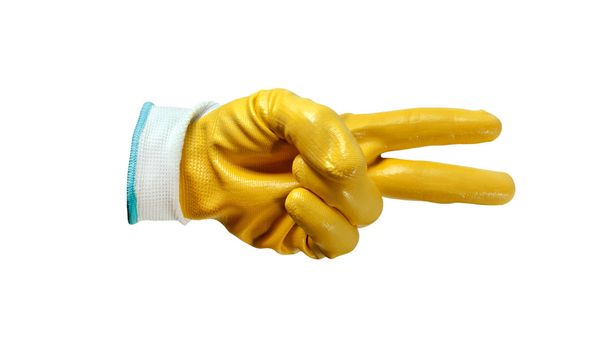beschermende handschoenen - Foto, afbeelding