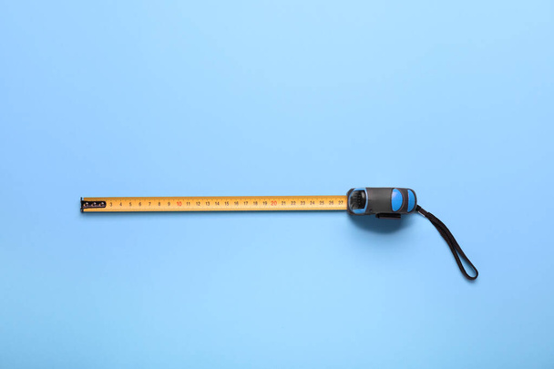 Measuring tape on color background - Photo, Image