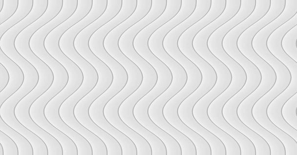 Modelo de onda curvo abstrato para o seu design. Ilustração com linhas de curvas. Papel ondulado corte fundo
. - Foto, Imagem