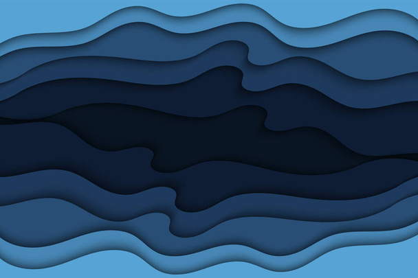 Абстрактные изогнутые волны искушают дизайнера. Иллюстрация с кривыми линиями. Волнообразный фон. - Фото, изображение