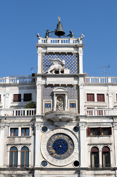Clock tower building, Venice. - Фото, зображення