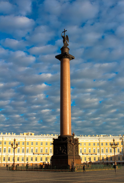 Alexander Column at the Palace Square in Saint Petersburg, Russia - Photo, Image