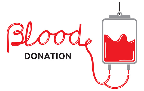 Донорство крові
 - Вектор, зображення