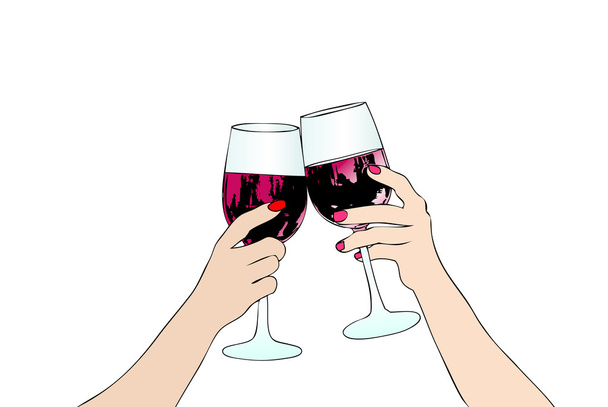 Toasts for women - Photo, Image