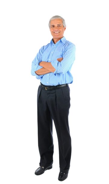 Businessman with Arms Folded - Foto, afbeelding
