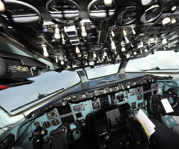 een bepaalde weergave van een cockpit - Foto, afbeelding