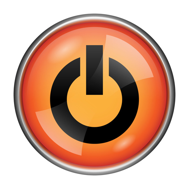 Power gomb ikon - Fotó, kép