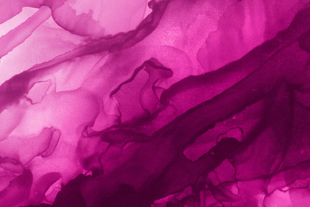 pink liquid ink, digital wallpaper - Fotó, kép