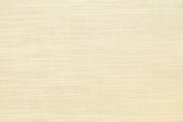 Material de algodón de lino natural Textil lienzo liso textura fondo - Foto, imagen