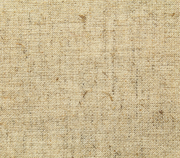 Lona de algodón de lino natural textura fondo - Foto, Imagen