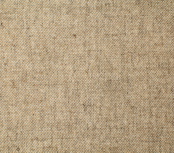 Natuurlijk katoen textiel canvas textuur achtergrond - Foto, afbeelding