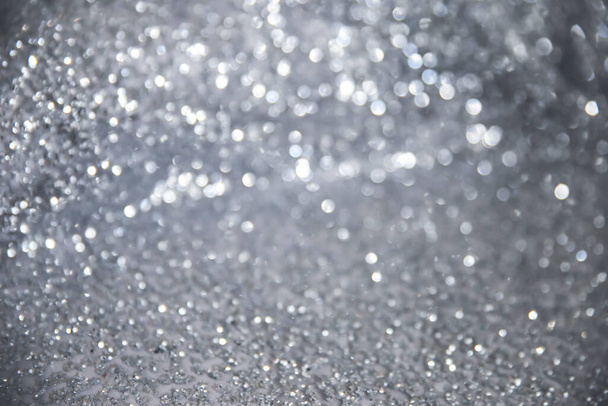 gedecentreerde glinsterende glitterstof  - Foto, afbeelding